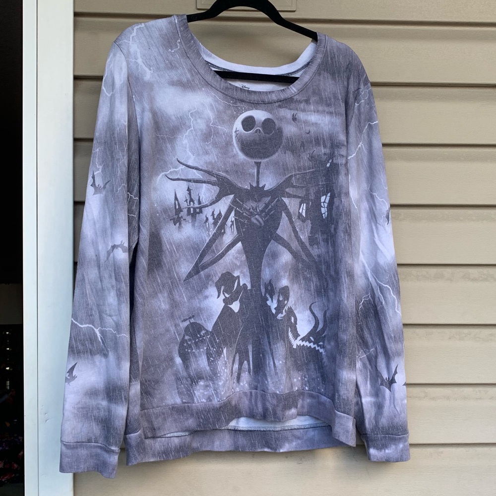 Hot Topic Plus Size Jack Skellington Top